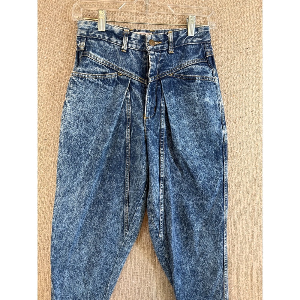 VTG 1980's Guess Jeans Mom High Waisted Sz 28 Denim USA *Runs Small 28 - Picture 3 of 9